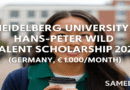 International student smiling on university campus – Samedug study abroad scholarships and mentorship opportunities in Germany 2026